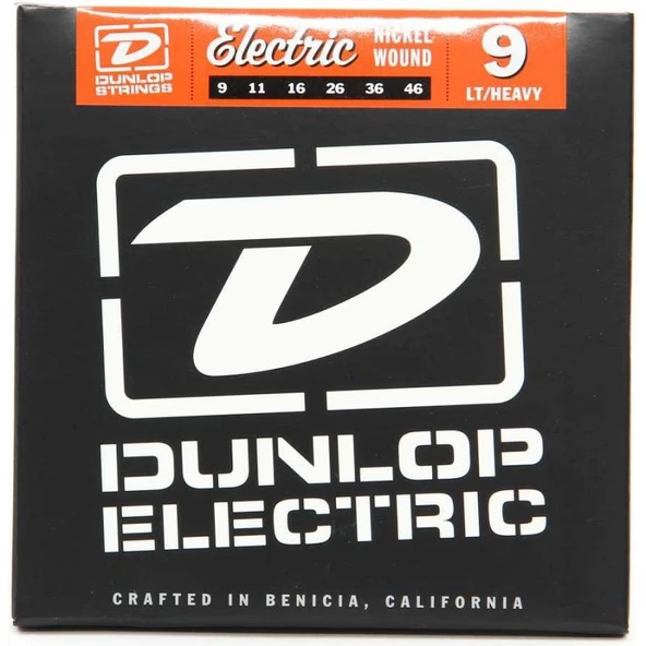 Jim Dunlop DEN0946 Nickel Wound Light Elektro Gitar Teli (9-46) ürün görseli 1