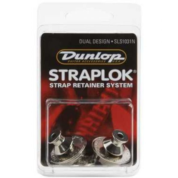 Jim Dunlop Straplok Dual Design Nickel Askı Kilidi ürün görseli 1