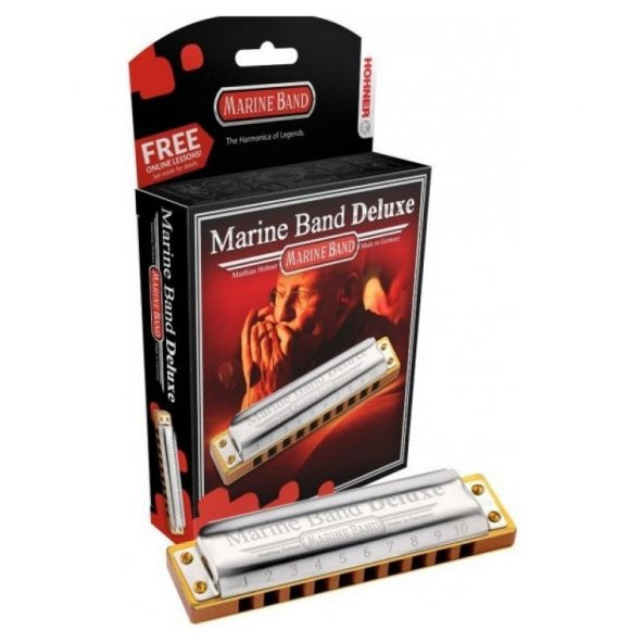 Hohner Marine Band Deluxe Mızıka (La Bemol Majör) ürün görseli 1