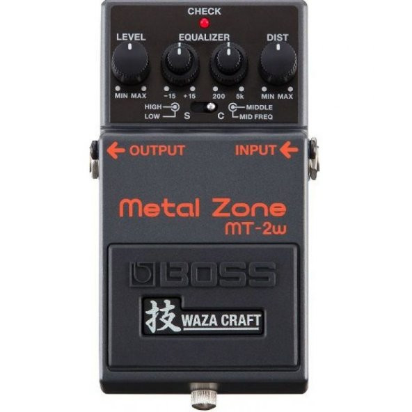 BOSS MT-2W Waza Metal Zone Distortion Pedalı ürün görseli 1