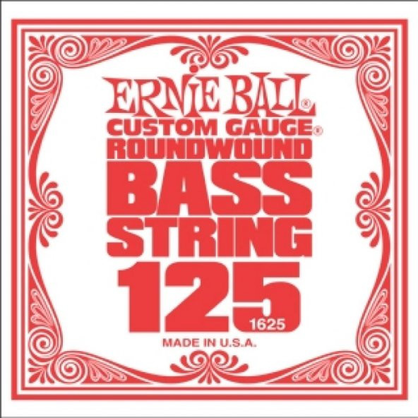 ERNIEBALL P01625 .125 ROUNDWOUND BASS ürün görseli 1