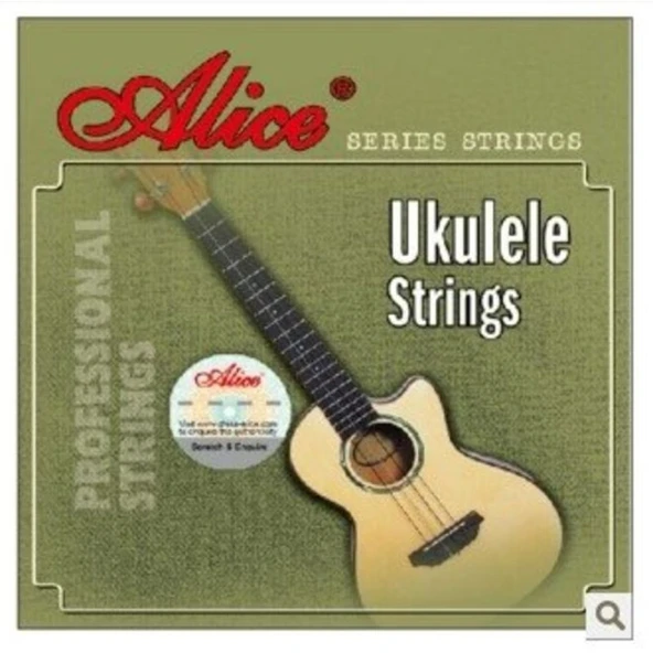 ALICE AU04 Super Light Ukulele Teli - Resim 4