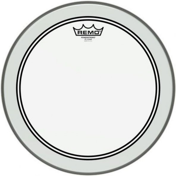 REMO P3-0314-BP- Powerstroke® P3 Şeffaf 14" Davul Derisi ürün görseli 1
