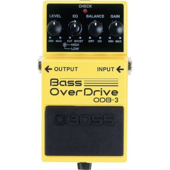 Boss ODB-3(T) Bas Overdrive Compact Pedal ürün görseli 1