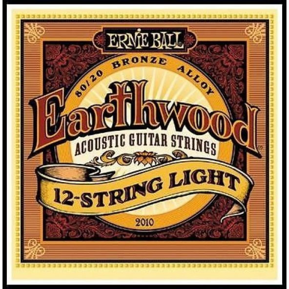 Ernie Ball P02010 (12 Telli) Akustik Gitar Teli ürün görseli 1