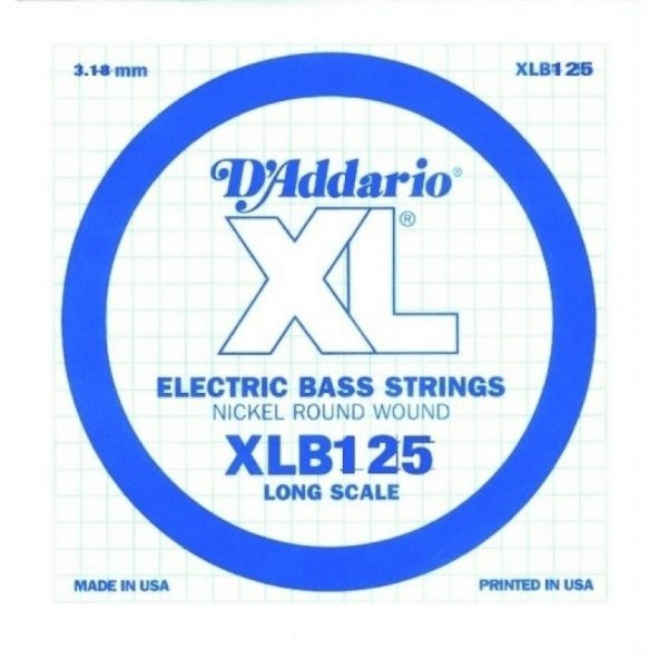 DADDARIO XLB125 ürün görseli 1