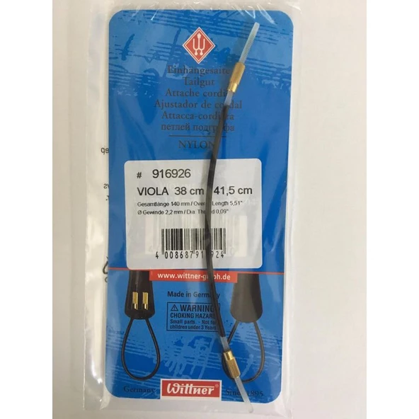 Wittner W916926 Viola Kuyruk Bağı Tailpiece Hanger ürün görseli 1