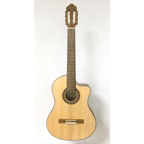 Valencia Vc304ce Elektro Klasik Gitar Cutaway 4/4 Naturel ürün görseli 1