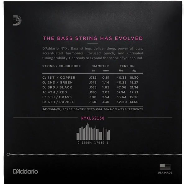 DADDARIO NYXL32130 - Resim 3