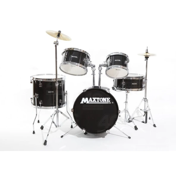 MAXTONE MXC-602BK JUNIOR DAVUL SET SİYAH - Resim 2