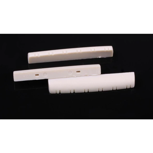 Tusq Slotted 12 String Nut-Pack of 10 - Resim 3