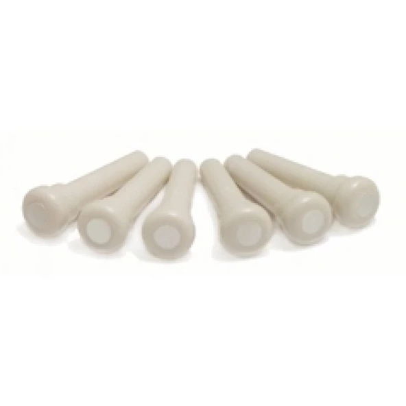 Tusq Bridge Pin Pak (60) White M.O.P Dot ürün görseli 1