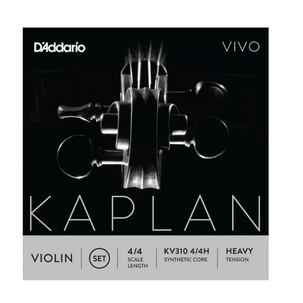 Daddario KV310H Keman Tel Seti, Kaplan Vivo, 4/4, Heavy ürün görseli 1