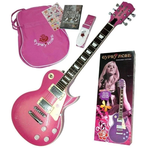 Valencia Gre2kcpk Elektro Gitar Gypsy Rose Set - Resim 3