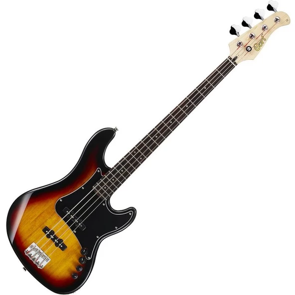 Cort Gb34Jj 3Ts Bass Gitar, 3 Ton Sunburst ürün görseli 1