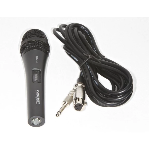 Fugue FM-818 Mikrofon Kablolu Dinamik Tek Yönlü 600 Ohm ürün görseli 1