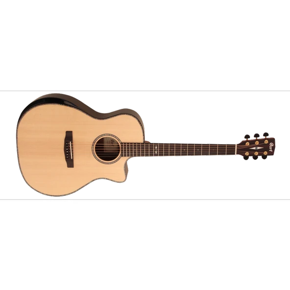 Cort Ga-Pf Bevel Nat Elektro Akustik Gitar - Resim 2