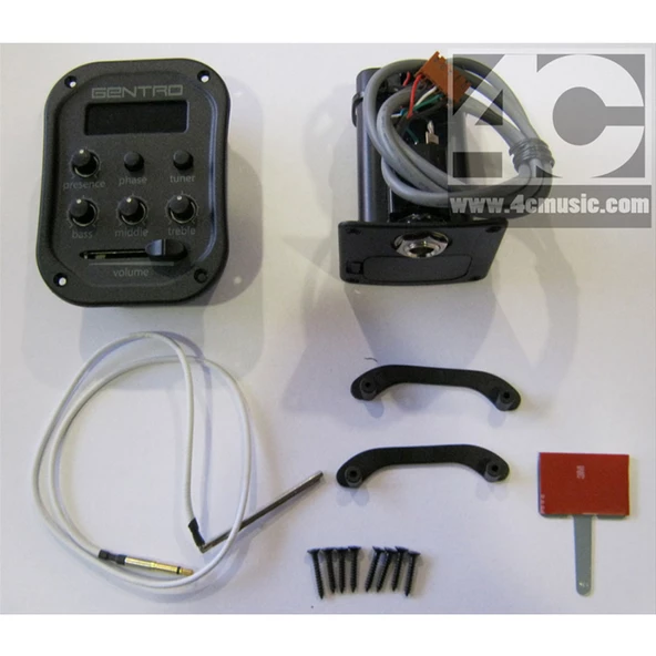 Gentro G7T 4 Band Equalizer Tuner Saz İçin Eşikaltı Gentro K ürün görseli 1