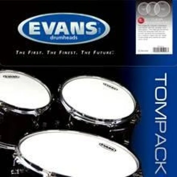 Evans Etp-G1Clr-R Deri Seti (10+12+16) Rock Kit ürün görseli 1
