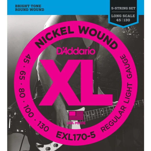 DADDARIO EXL170-5 ürün görseli 1