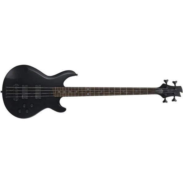 Cort Evlz4Bbks Bass Gitar, Siyah Satin ürün görseli 1