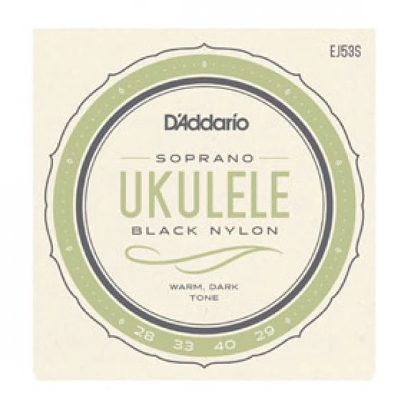 DADDARIO EJ53S Soprano Ukulele ürün görseli 1