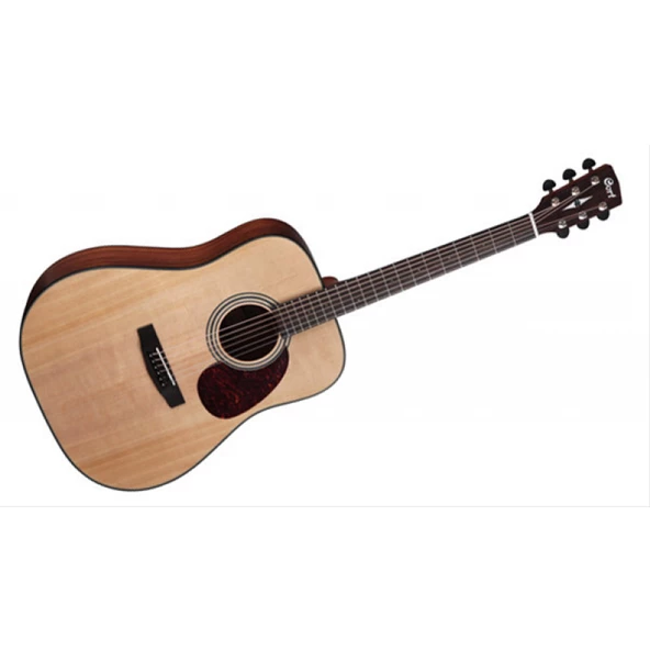 Cort Earth20Th-Fnat Elektro Akustik Gitar, Naturel ürün görseli 1