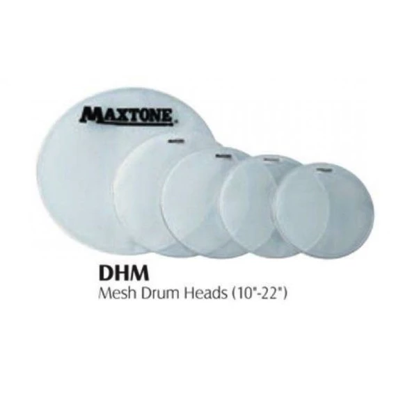 Maxtone Dhm12 12" Mesh Deri, Sessiz Çalışma İçin File Deri ürün görseli 1