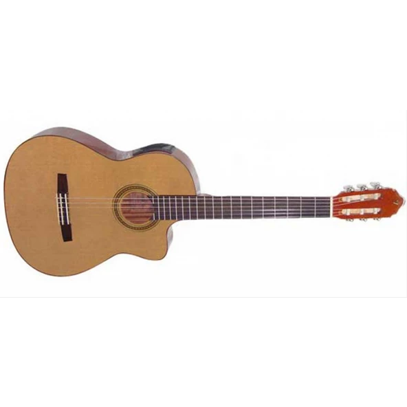 Valencia Cg30rce Elektro Klasik Gitar 4/4 Naturel ürün görseli 1