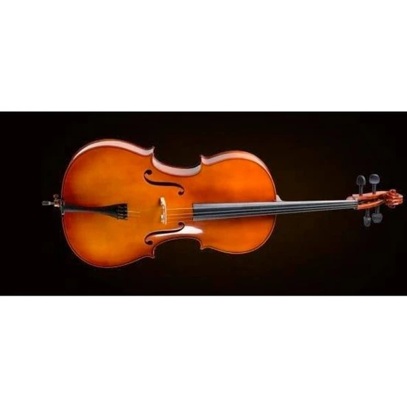 Valencia Ce400g14 Cello German Style 1/4 - Resim 3