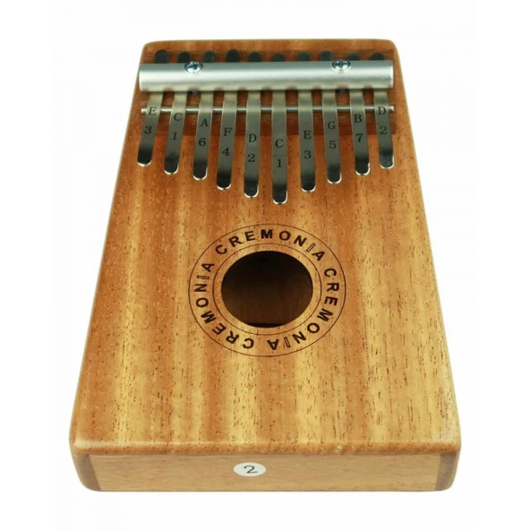 Cremonia Au07-10 Kalimba, 10 Tuşlu, Yüksek Kalite Ve Kılıflı ürün görseli 1