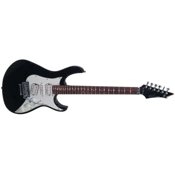 Cort Arena1Bk Elektro Gitar, Çantalı, Siyah, (H-S-H) ürün görseli 1
