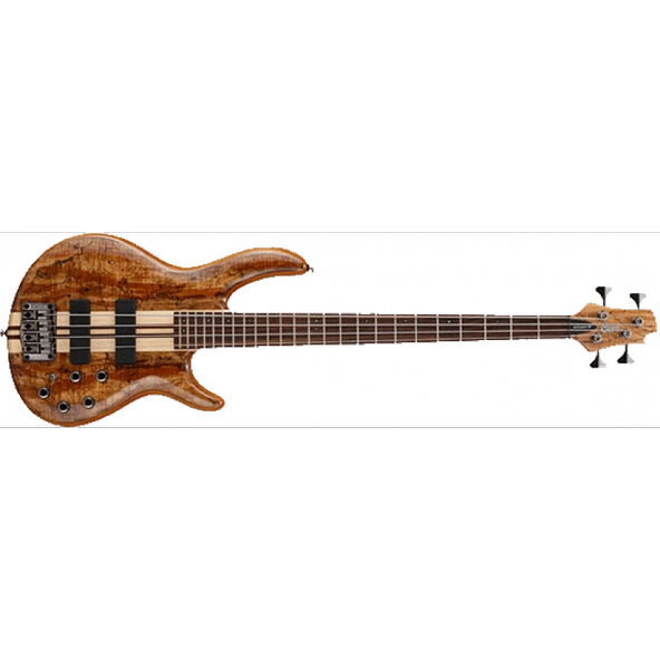 Cort A4 Custom Spnatw Bass Gitar, Çantalı, Naturel Parlak ürün görseli 1