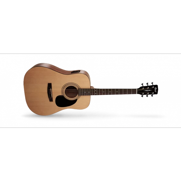 Cort Ad810E-Opw Elektro Akustik Gitar, Çantalı, Open Pore, Ladin Kapak ürün görseli 1