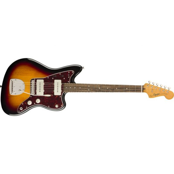 Squier Classic Vibe 60s Jazzmaster Laurel Klavye 3-Color Sunburst Elektro Gitar ürün görseli 1