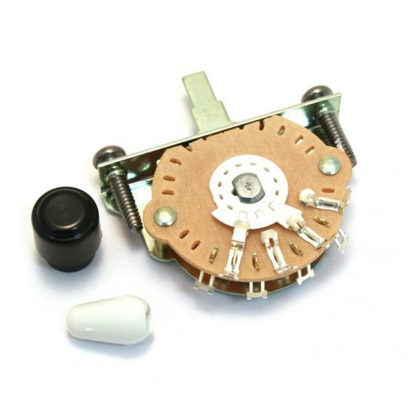 Fender 3-Position Vintage-Style Stratocaster/Telecaster Pickup Selector Switch Yedek Parça ürün görseli 1