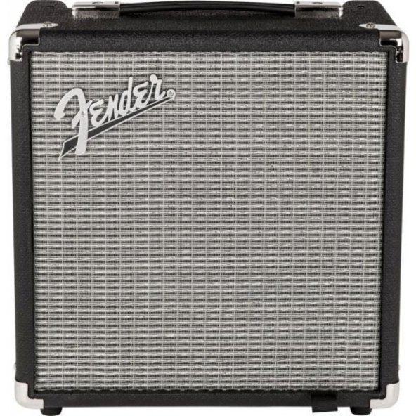 Fender Rumble 15 V3 Siyah and Gümüş Bas Gitar Amfisi ürün görseli 1