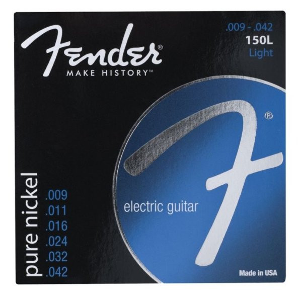 Fender Original 150 Pure Nickel Wound Ball End 150L .009-.042 Elektro Gitar Teli ürün görseli 1