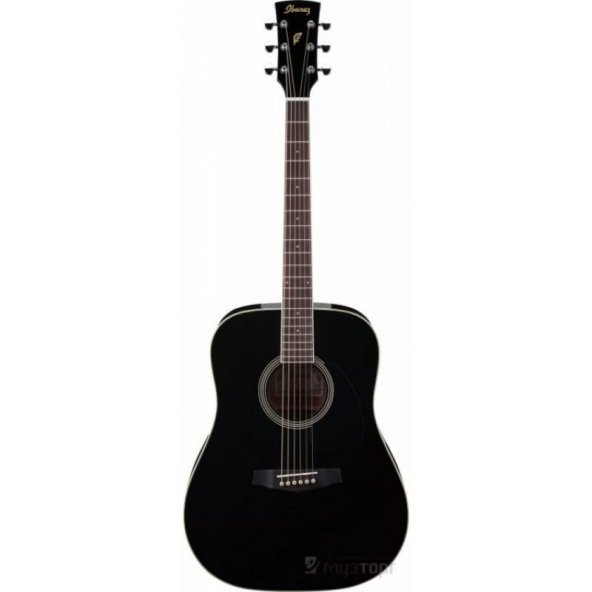IBANEZ PF15-BK Siyah Akustik Gitar ürün görseli 1