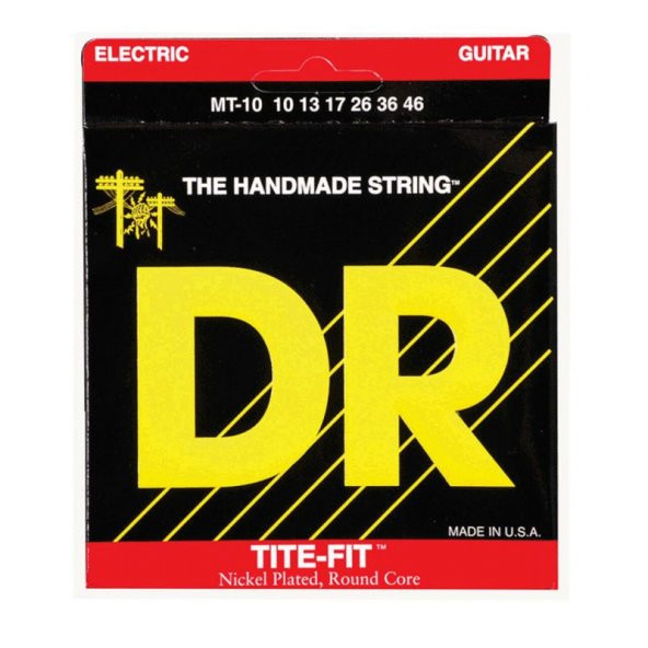 DR Tite-Fit MT-10 Takım Tel - Elektro Gitar Teli 010 ürün görseli 1