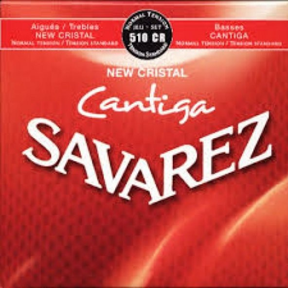 Savarez Cantiga Crystal Rouge -  Normal Tansiyon Klasik Gitar Teli ürün görseli 1