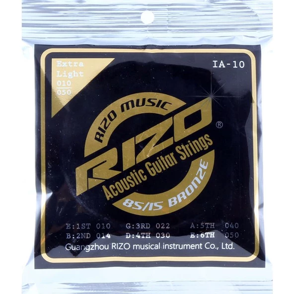 Rizo IA10 Akustik Gitar Teli ürün görseli 1