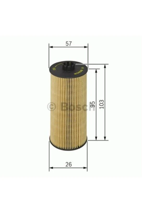 Bosch 09864b7009 Yağ Filtresi Astra G-h-j 1.2-1.4 16v-1.8- Corsa C-d- Zafıra 1.2-1.4- Merıv ürün görseli 1