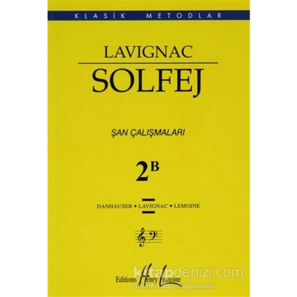 Lavignac Solfej 2B ürün görseli 1