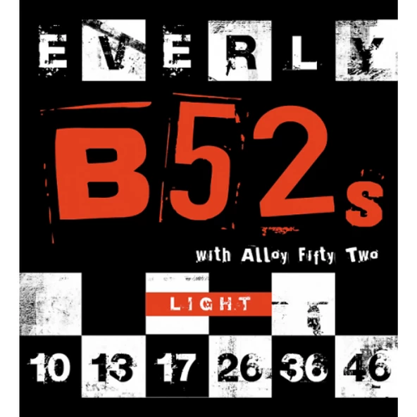 EVERLY B-52 Rockers 9210 Elektro Gitar Teli ürün görseli 1