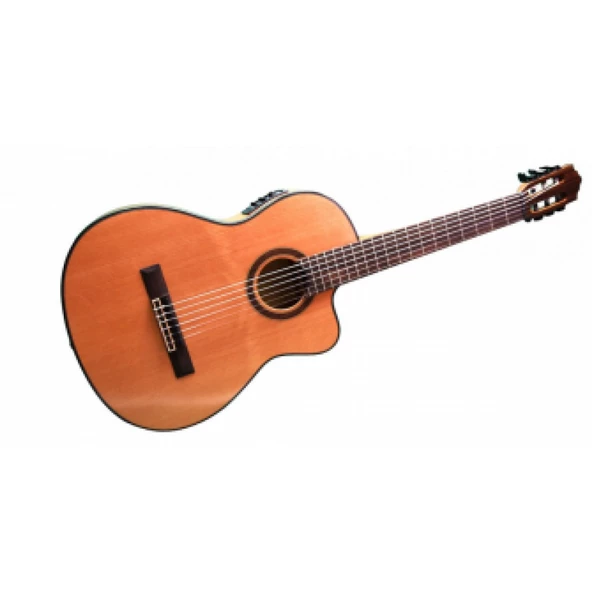 Solares SLS-44CEQ Elektro Klasik Gitar  (Taşıma Çantası Hediyeli) ürün görseli 1