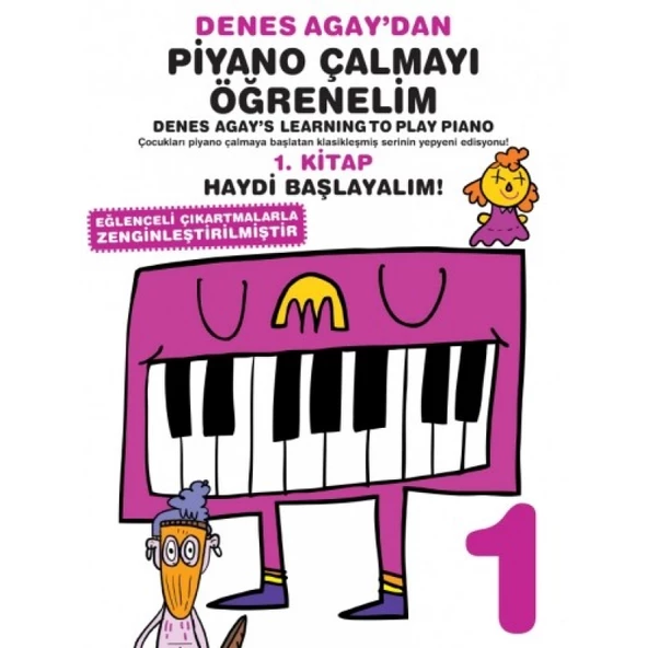 Denes Agay Piyano Çalmayı Öğrenelim 1 ürün görseli 1