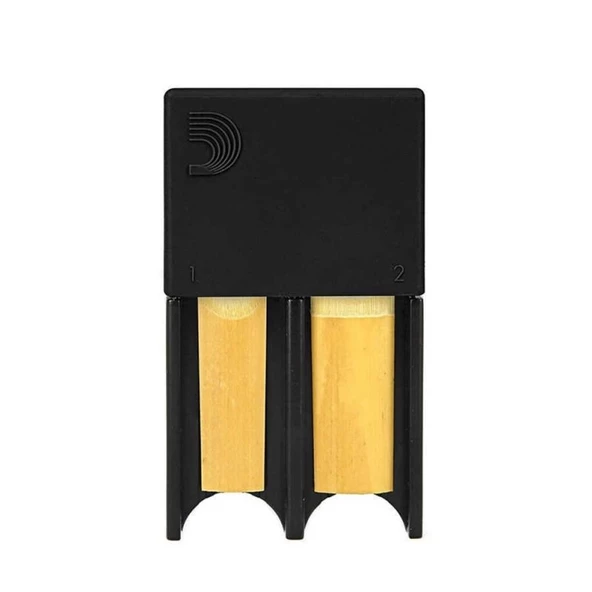 D\'Addario Sib Klarnet Soprano ve Alto Saksafon Kamışı Kutusu - Siyah ürün görseli 1