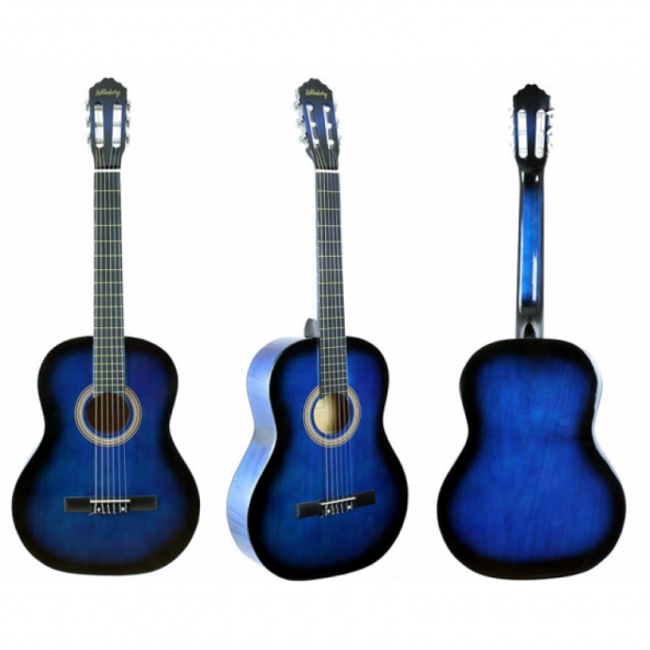 Lichtenberg CG851 (BLS) Mavi Klasik Gitar (Taşıma Çantası Hediyeli) ürün görseli 1