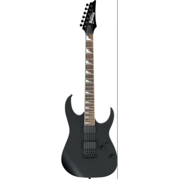 IBANEZ GRG121DX BKF GIO Serisi Siyah Flat Elektro Gitar ürün görseli 1